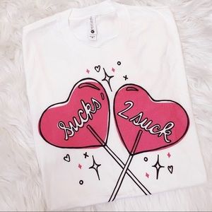 femdetti sucks to suck T-shirt XS